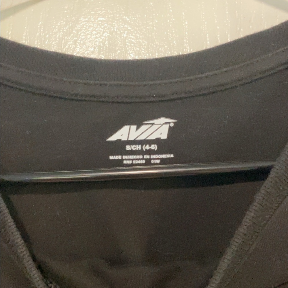 Avia Black Short Sleeve Women's Tee - Picture 3 of 3